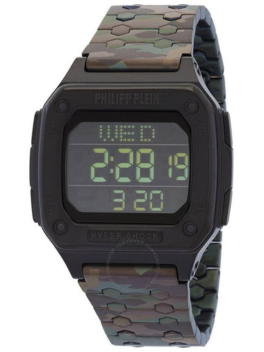 Philipp Plein Hyper Shock Quartz Digital Black Dial Unisex Watch PWHAA0921 - PHILIPP PLEIN - BALAAN 1