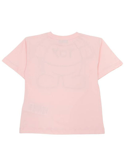 Kids short sleeved t shirt HXM03R LAA33 50209 Adults can wear - MOSCHINO - BALAAN 2