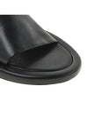 Easy Leather Slippers Black - BALENCIAGA - BALAAN 10