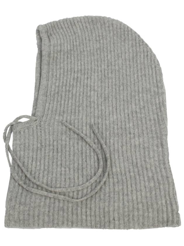 Cashmere Balaclava AA503XXMACA A9021 LIGHT GRAY YVH002lg - YVES SALOMON - BALAAN 1