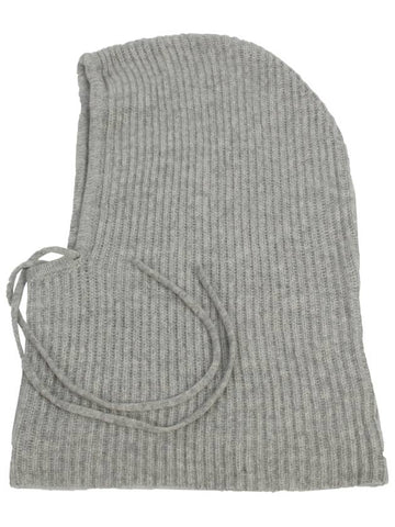 Cashmere Balaclava AA503XXMACA A9021 LIGHT GRAY YVH002lg - YVES SALOMON - BALAAN 1