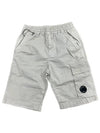 Twill Stretch Bermuda Cargo Shorts Beige - CP COMPANY - BALAAN 3