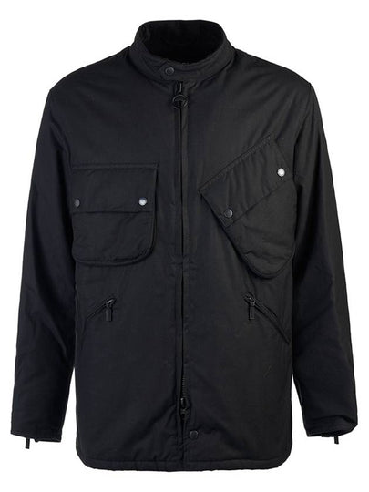 Harlem Wax Jacket Black - BARBOUR - BALAAN 2