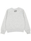 Kids Tiger Logo Sweatshirt Grey - KENZO - BALAAN 3