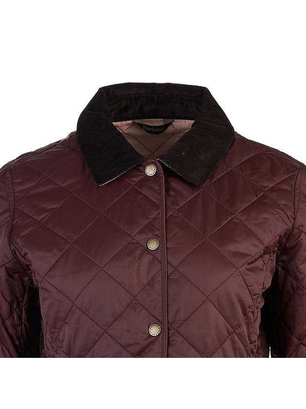 Deveron Quilting Jacket Red - BARBOUR - BALAAN 5