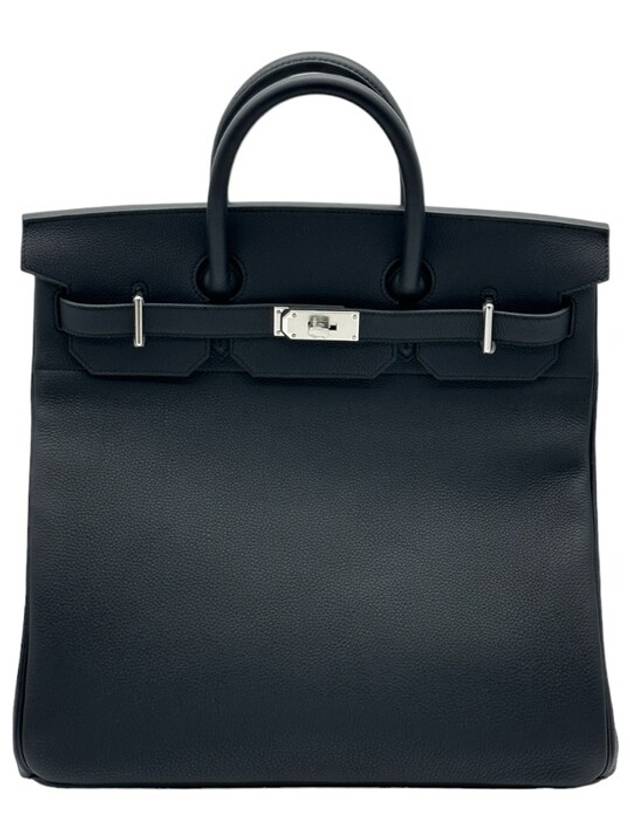 Haut A Courroies 40 Cross Bag Black - HERMES - BALAAN 3