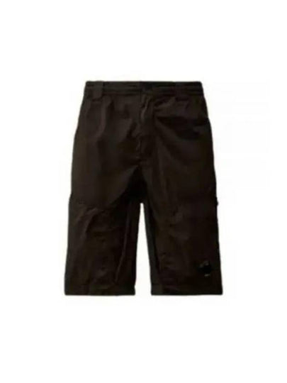 50 Fili Stretch Shorts Black - CP COMPANY - BALAAN 2