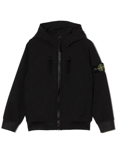 Kids Women s Wappen Patch Hooded Zip up 761640134 V0029 - STONE ISLAND - BALAAN 1