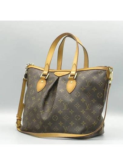 M40145 Monogram Canvas Palermo PM Tote Bag Shoulder Strap 2WAY - LOUIS VUITTON - BALAAN 2