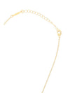 Gancini Large Necklace Brass & Gold - SALVATORE FERRAGAMO - BALAAN 4