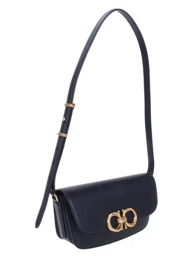 Trapezio Cross Bag Black - SALVATORE FERRAGAMO - BALAAN 3