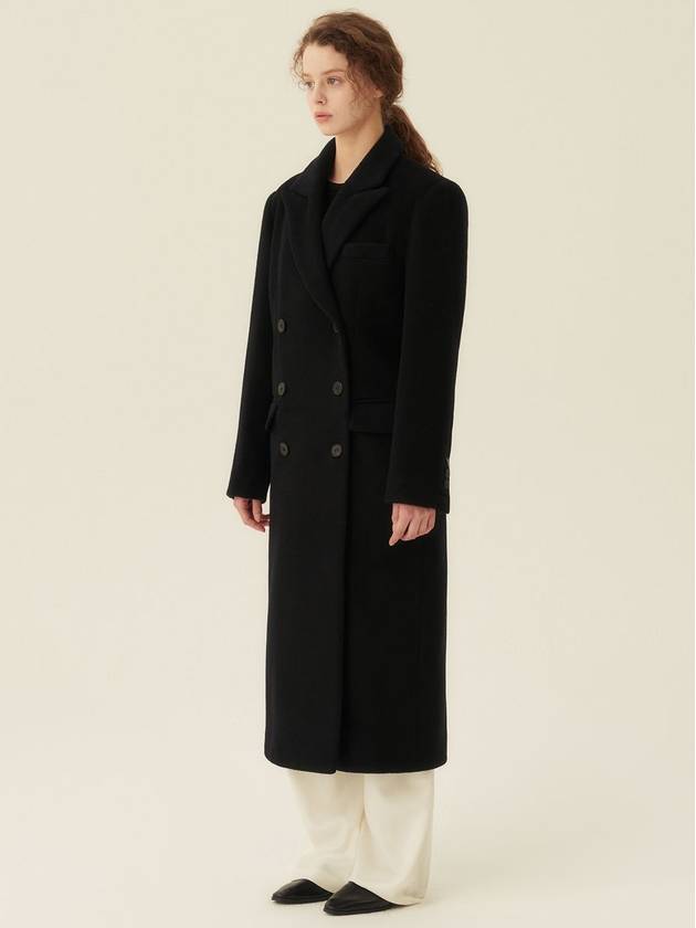 Maxi Double Coat Black - GOCORI - BALAAN 2