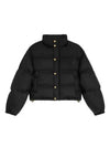 Triomphe Light Nylon Crop Down Jacket Black - CELINE - BALAAN 2