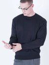 Heavy Basic Round Knit Black - CHANCE'S NOI - BALAAN 1