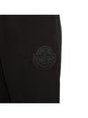 Logo Track Pants Black - MONCLER - BALAAN 10