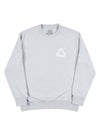 P 3 Crewneck Gray P 3 Crewneck Gray - PALACE - BALAAN 2