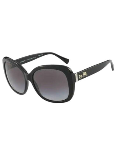 Eyewear Square Sunglasses Black - COACH - BALAAN 1