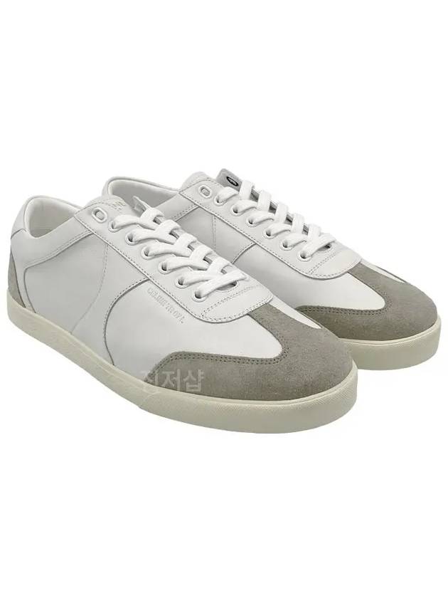 Men's Triomphe Low Top Sneakers White - CELINE - BALAAN 3