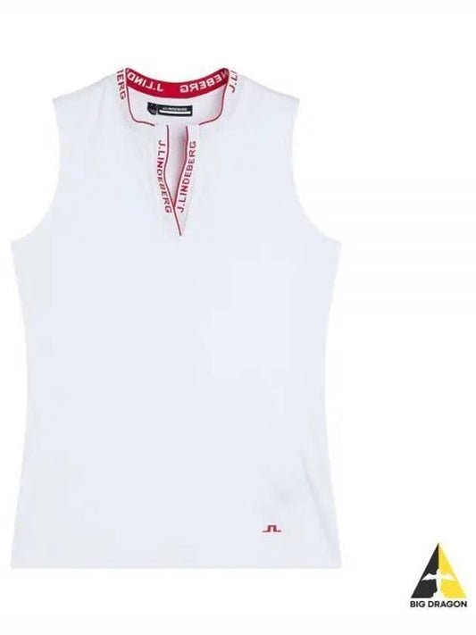 Golf Leya Sleeveless Top GWJT06468 0000 Women's Leya Sleeveless Top - J.LINDEBERG - BALAAN 2