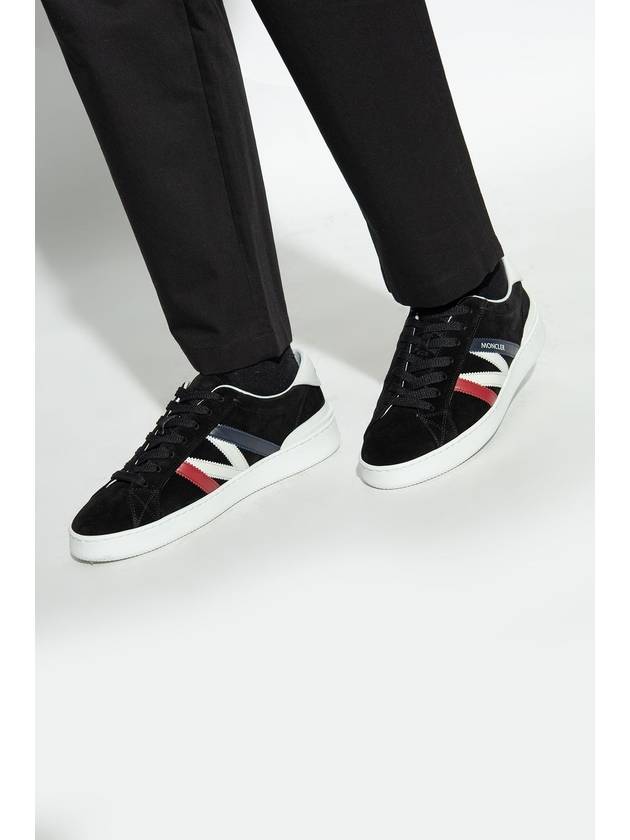 Monaco M Low Top Sneakers Black - MONCLER - BALAAN 3