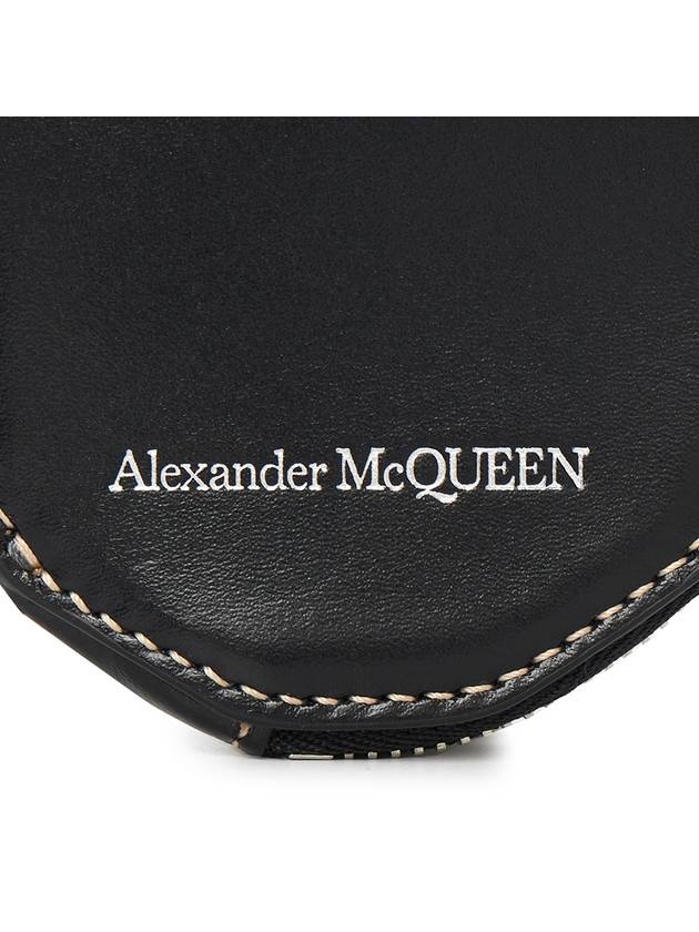 Skull Card Wallet Black - ALEXANDER MCQUEEN - BALAAN 6