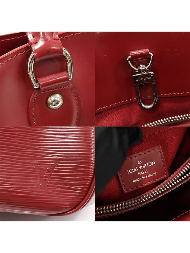 M5926E Red Epi Leather PASSY PM Tote Bag - LOUIS VUITTON - BALAAN 7