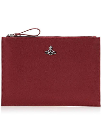 Derby Clutch Bag Red - VIVIENNE WESTWOOD - BALAAN 1