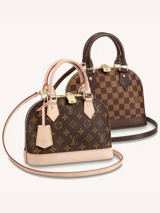 Alma BB Damier Tote Bag Brown - LOUIS VUITTON - BALAAN 2