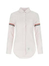 Women's Armband University Striped Oxford Shirt Light Pink - THOM BROWNE - BALAAN 2