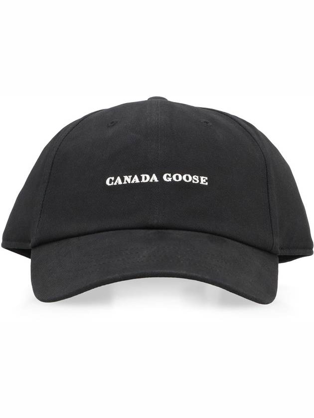 Embroidery Logo Ball Cap Black - CANADA GOOSE - BALAAN 3