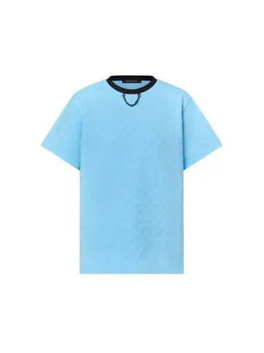 Monogram jacquard t shirt 1AFTMY - LOUIS VUITTON - BALAAN 1