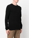 Lens Wappen Knit Top Black - CP COMPANY - BALAAN 3