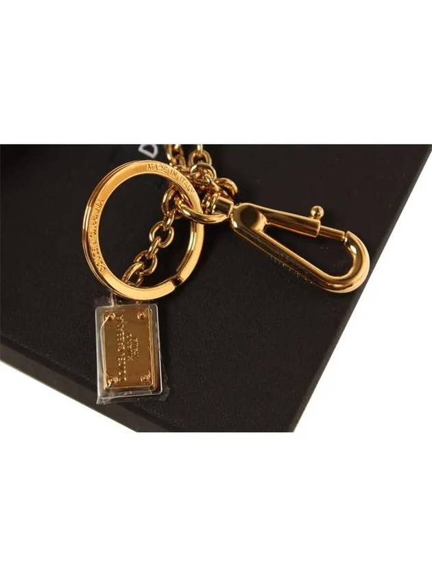 Dominico Stefano Face Key Holder Gold - DOLCE&GABBANA - BALAAN 5