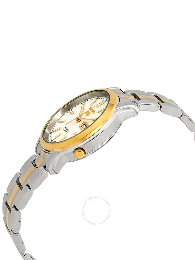 Seiko Series 5 Automatic White Dial Two-tone Men's Watch SNKL84 - SEIKO - BALAAN 2