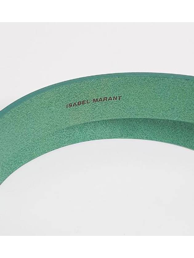 women leather green belt - ISABEL MARANT - BALAAN 5