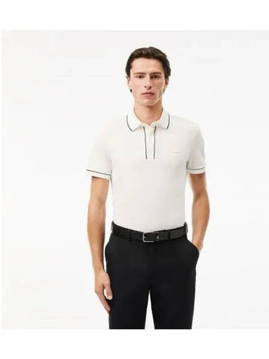 Men s Smart Paris Polo OFFWHITE Off White - LACOSTE - BALAAN 1