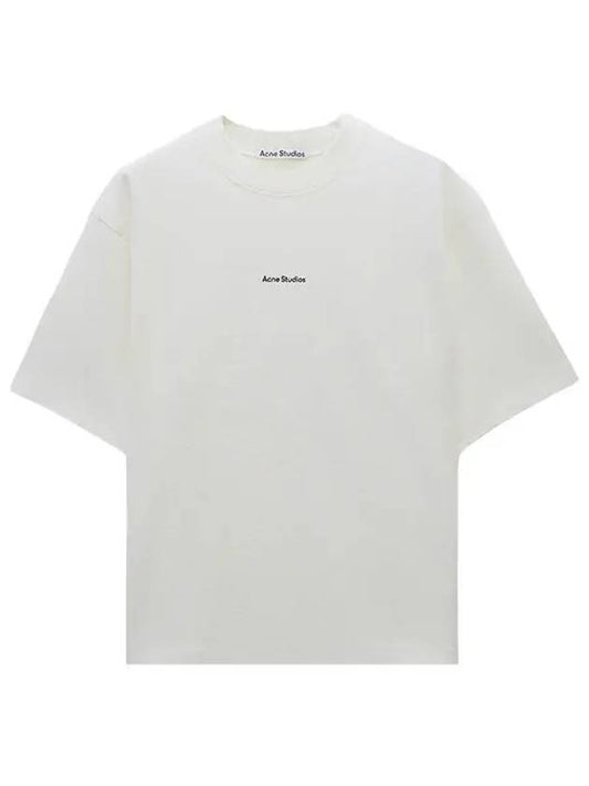 Small Logo Short Sleeve T-Shirt White - ACNE STUDIOS - BALAAN 2