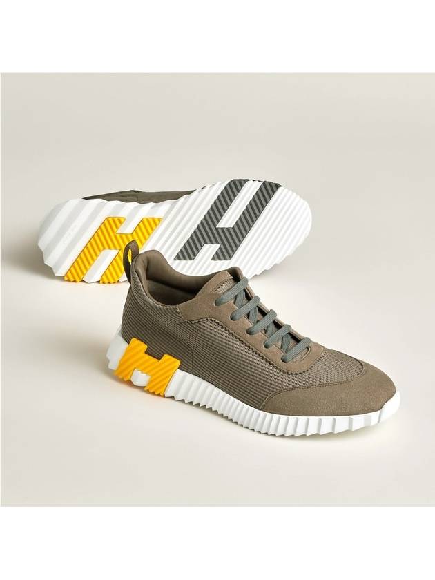 Bouncing Low Top Sneakers Etoupe - HERMES - BALAAN 2