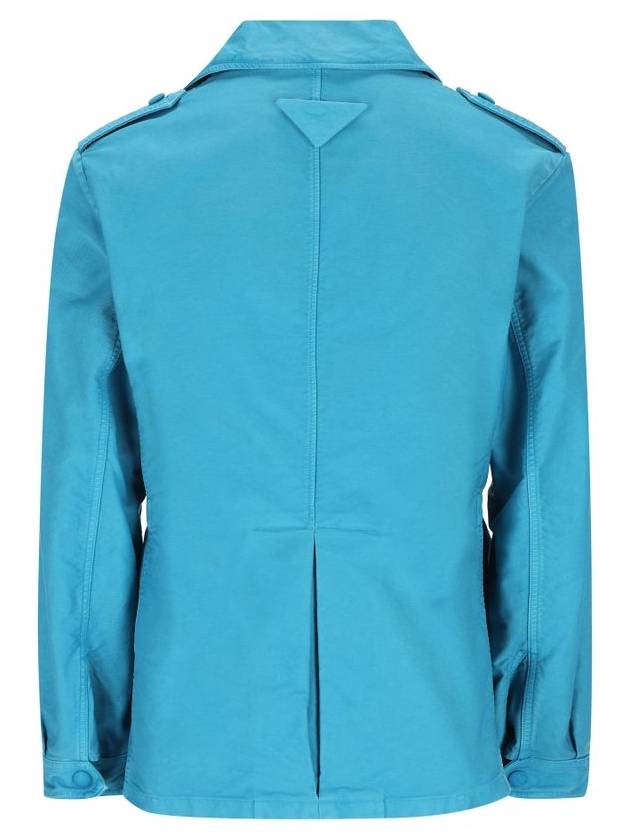 Prada Jackets Turquoise - PRADA - BALAAN 2