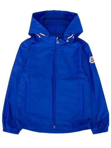 Kids Hooded Jumper Jacket Blue 1A0008268352 73J - MONCLER - BALAAN 1