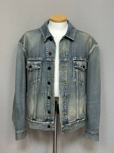 Oversized denim jacket - SAINT LAURENT - BALAAN 1