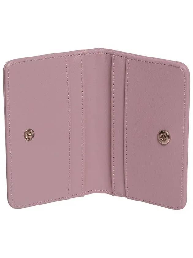 Dough Soft Leather Card Wallet Dusty Purple - LE MASQUE - BALAAN 6