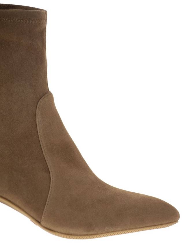 YULIANA 60 - Suede Leather ankle boot - STUART WEITZMAN - BALAAN 6