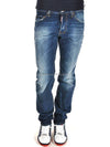 Men's New Ramendo Slim Fit Jeans Blue - DSQUARED2 - BALAAN 3