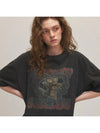 Runaway Charlie Pigment Short Sleeve T Shirt Smoke Black - CPGN STUDIO - BALAAN 1