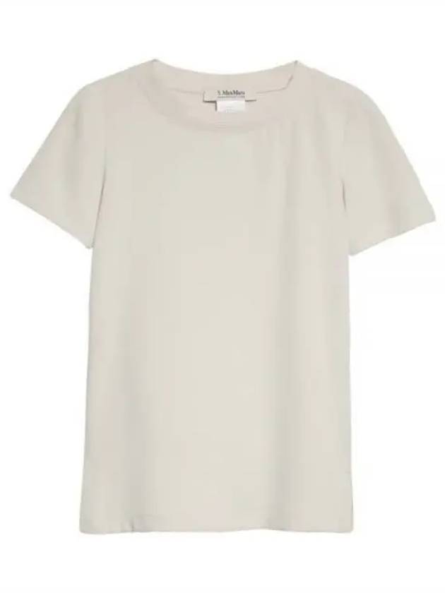 Tessile Short Sleeve T-Shirt Grey - MAX MARA - BALAAN 2