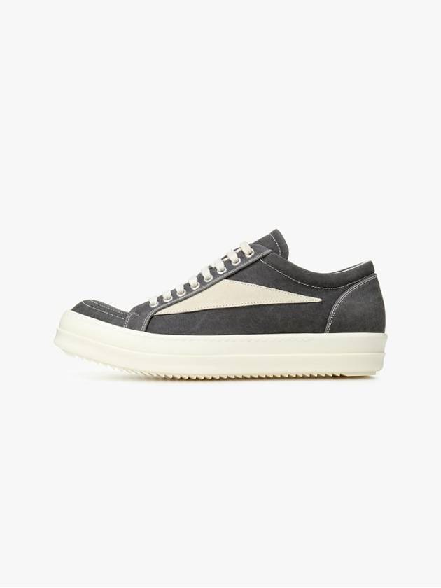 Rick Owens Dark Shadow Lido Vintage Sneakers Dust Milk DU01D1803 SCFLVS 7811 - RICK OWENS - BALAAN 7