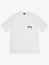 Cherries Short Sleeve T-Shirt White - STUSSY - BALAAN 3