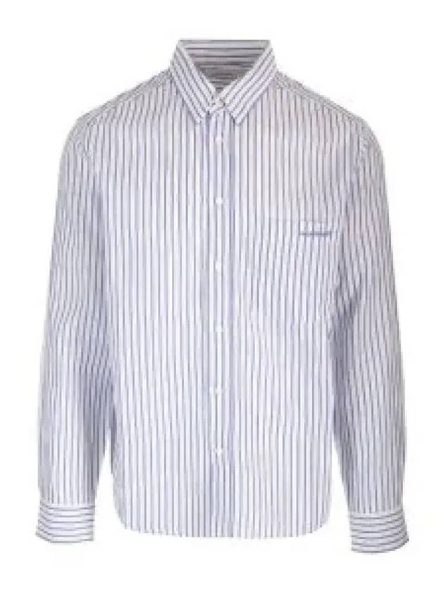 Jasolo Striped Long Sleeve Shirt Blue - ISABEL MARANT - BALAAN 2