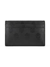 Skull Leather Card Wallet Black - ALEXANDER MCQUEEN - BALAAN 2